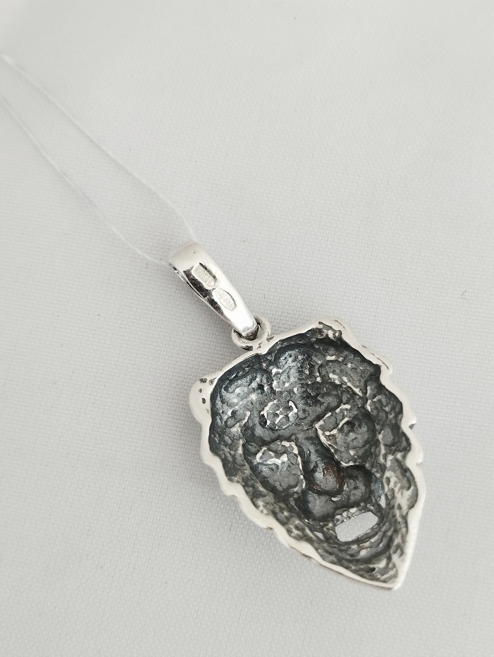 Срібний кулон лев - Зображення 3