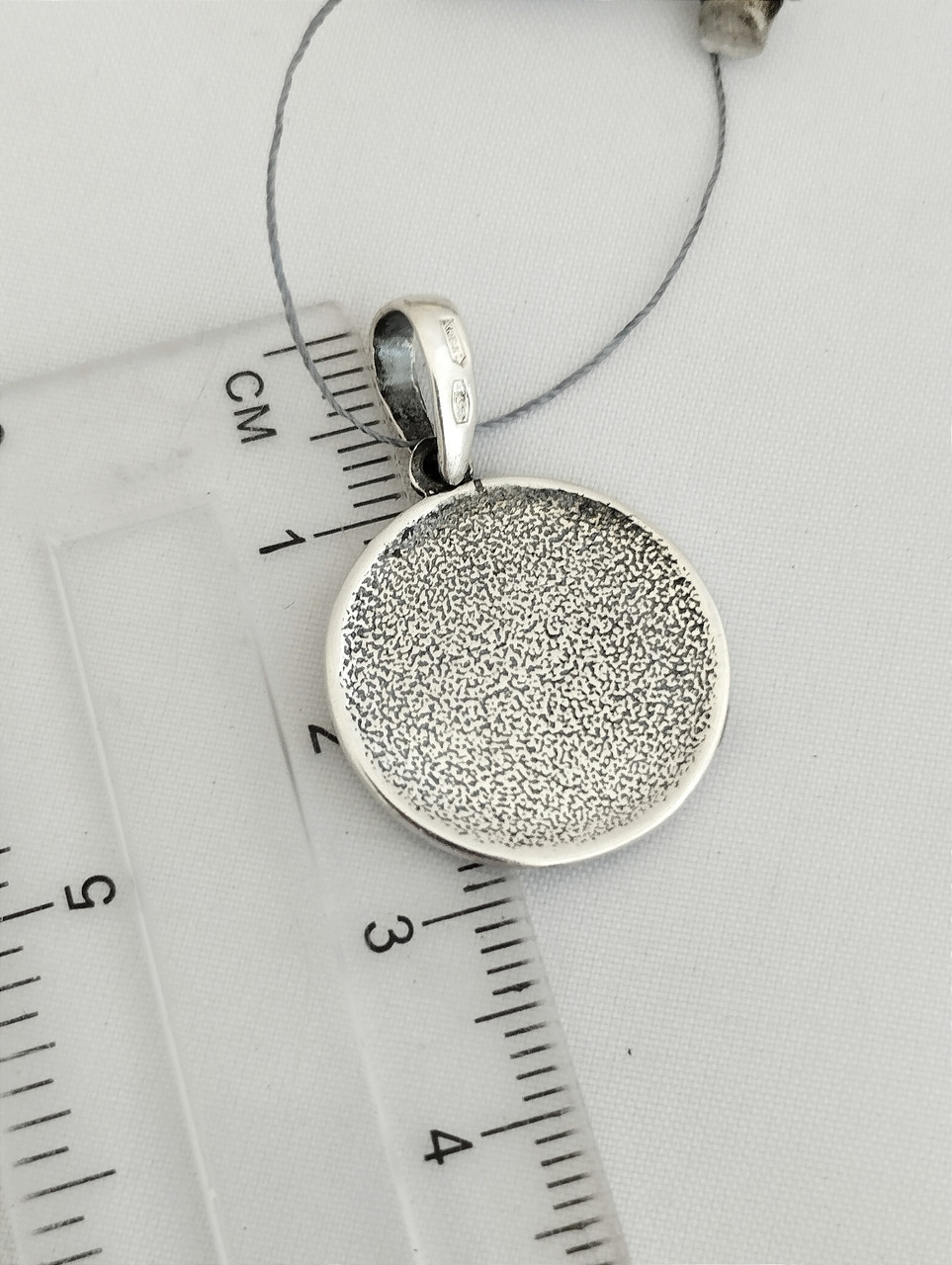 Срібний кулон вовк - Зображення 2