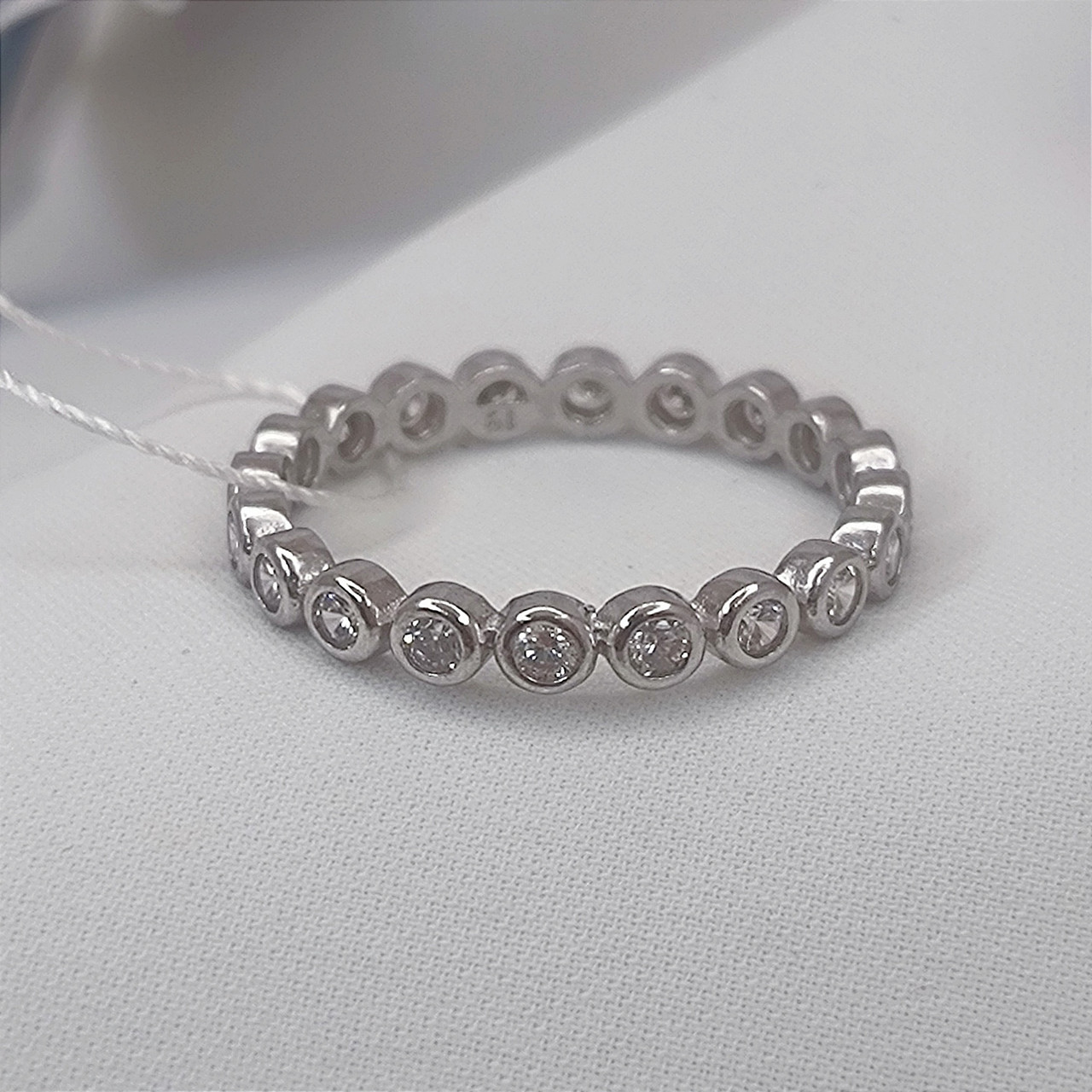 Срібне кільце доріжка 925 проби - Зображення 2