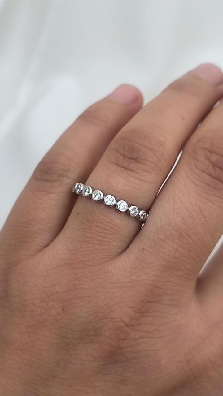 Срібне кільце доріжка 925 проби - Зображення 3