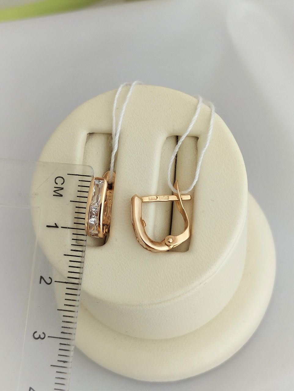 Золоті сережки доріжки - Зображення 2