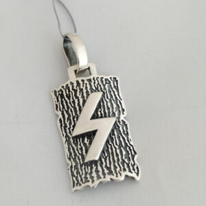 Срібний кулон амулет оберег руни слов'янські руни