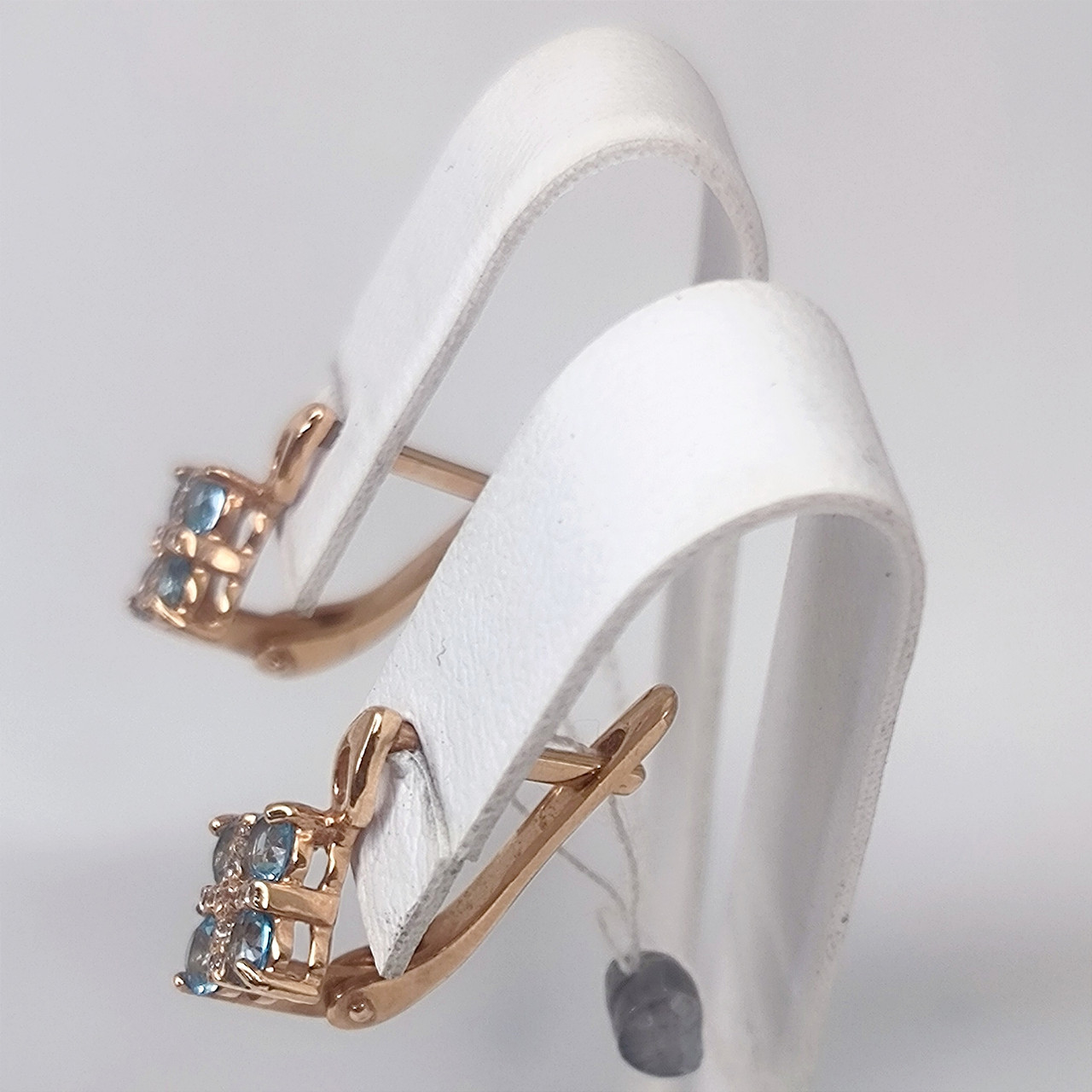 Золоті сережки 585 проби - Зображення 3