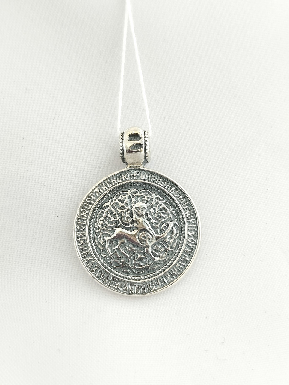 Срібна іконка Георгій переможець - Зображення 3