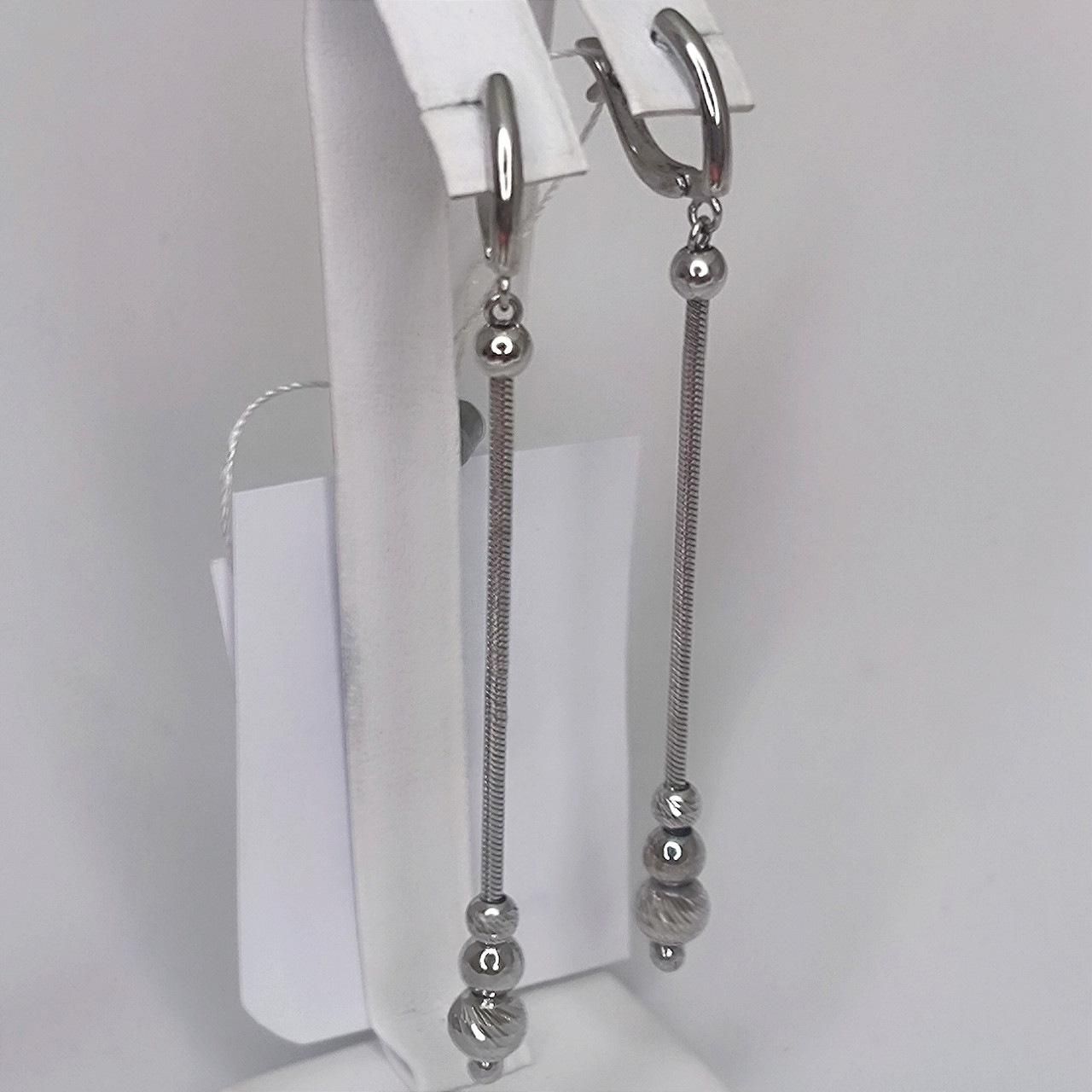 Срібні сережки 925 проби Ukr-gold.com