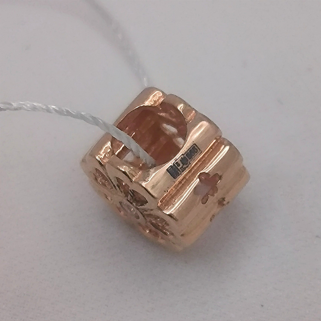 Золотий кулон у червоному золоті 585 проби - Зображення 3