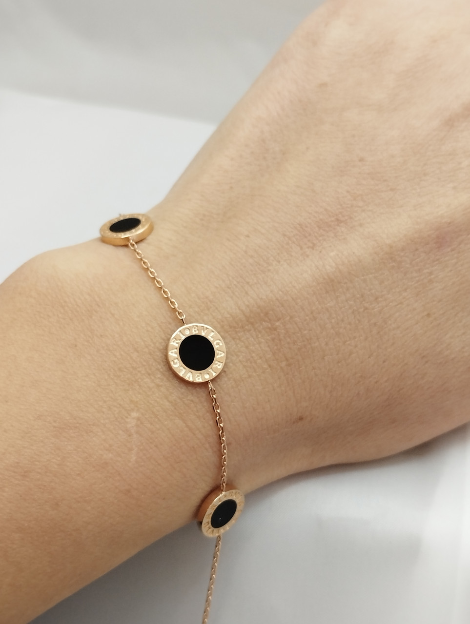 Золотий браслет з емаллю Ukr-Gold - Зображення 2