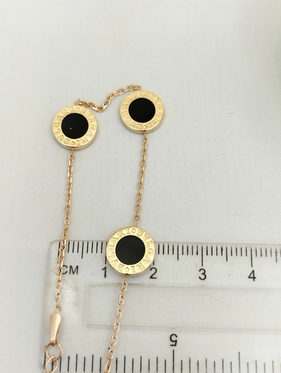 Золотий браслет з емаллю Ukr-Gold - Зображення 3