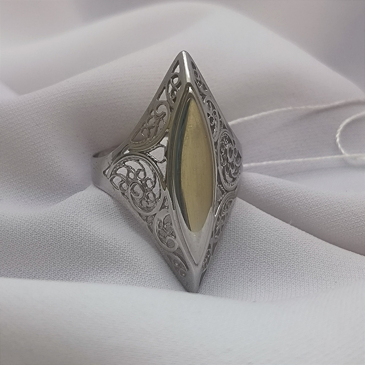 Срібне кільце 925 проби