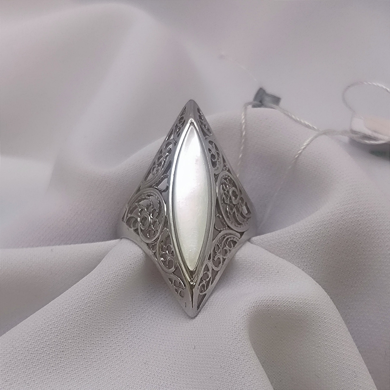 Срібне кільце 925 проби - Зображення 3