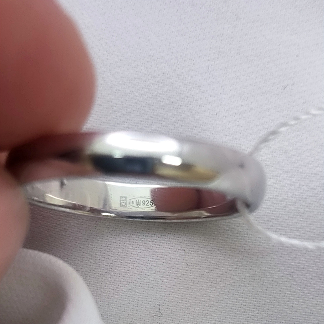 Срібна обручка 925 проби. - Зображення 3