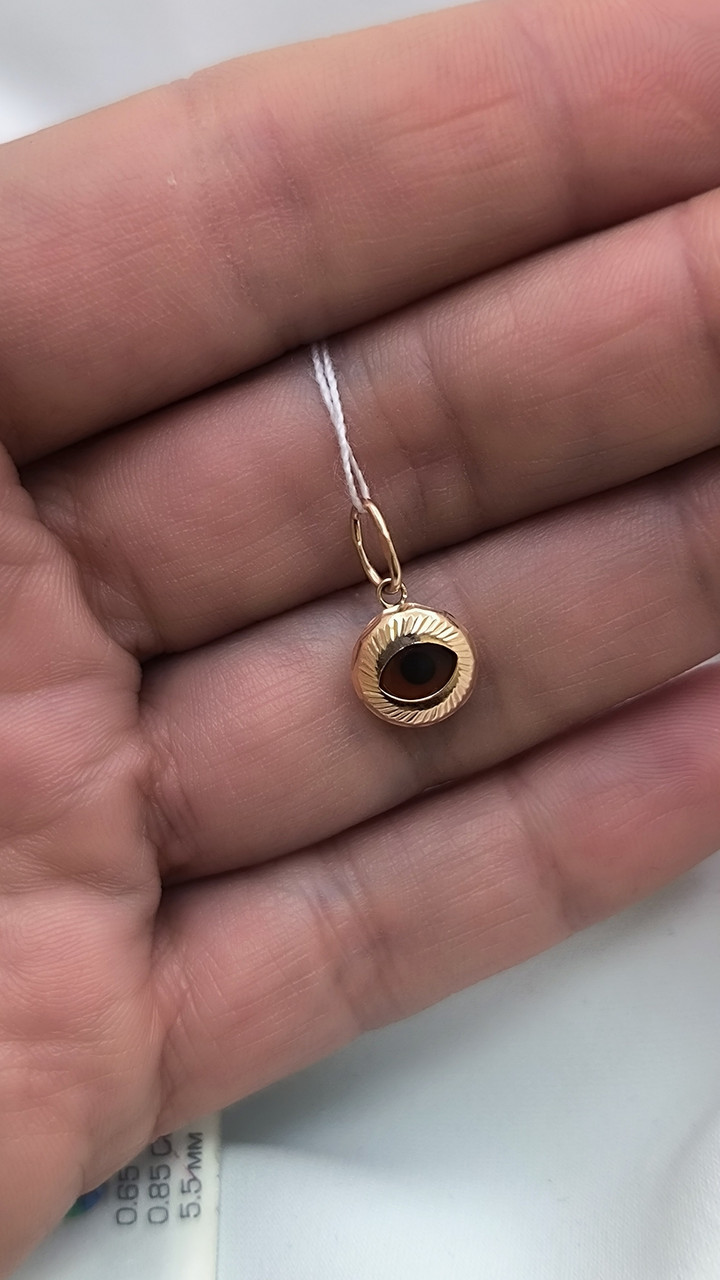 Золотий кулон від сочка 585 проби Ukr-gold.com - Зображення 2