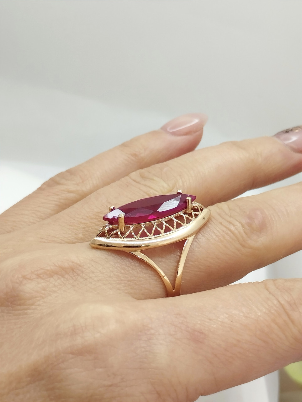 Золоте кільце Ukr-Gold - Зображення 2