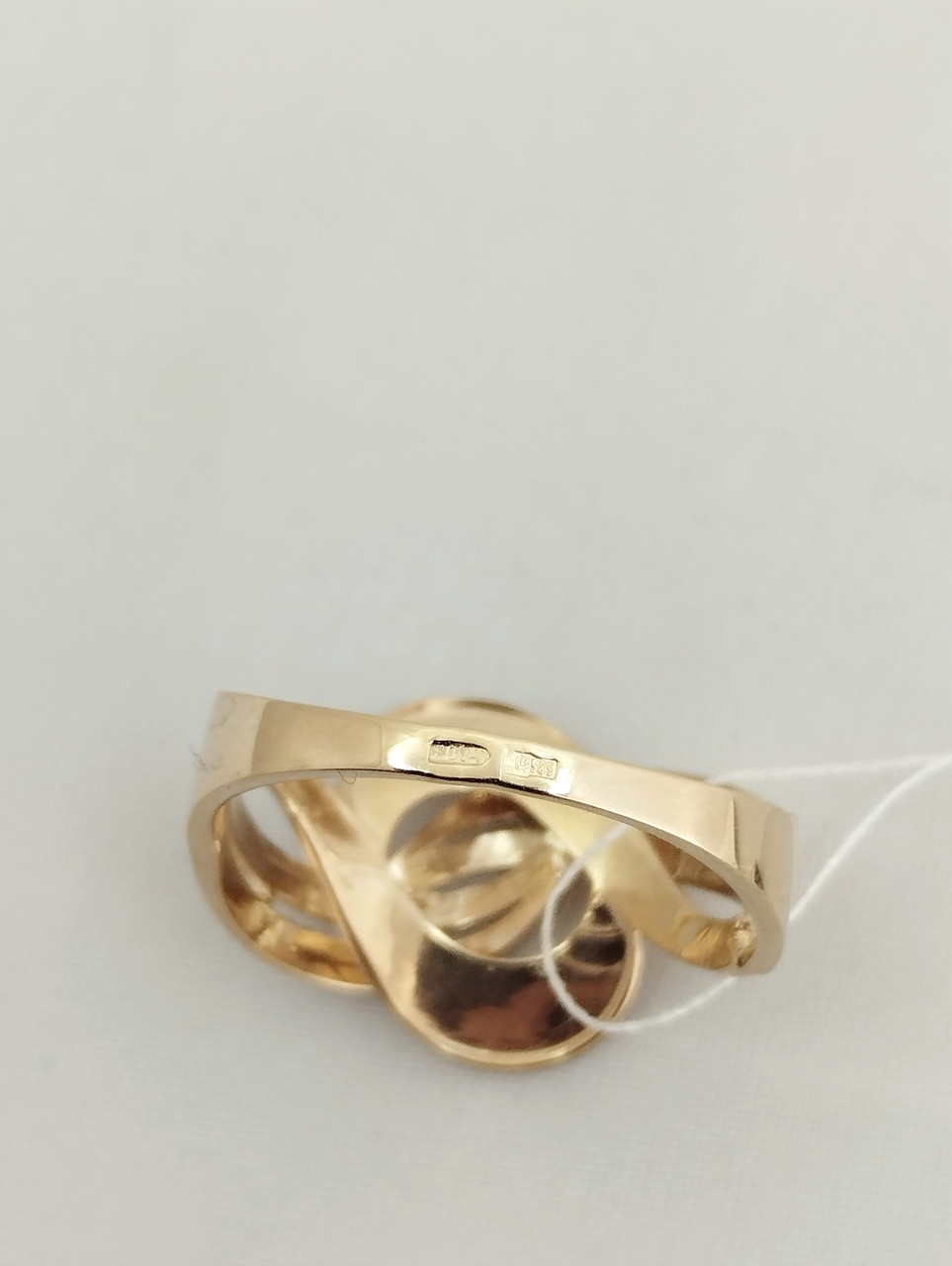 Золоте кільце без вставок Ukr-Gold - Зображення 4