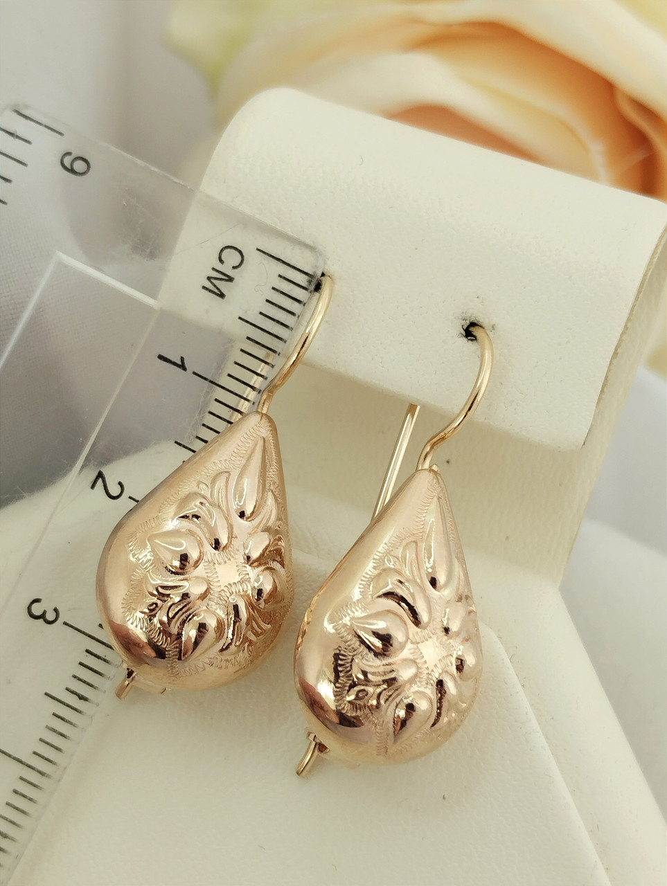 Золоті сережки Ukr-Gold - Зображення 2