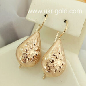Золоті сережки Ukr-Gold