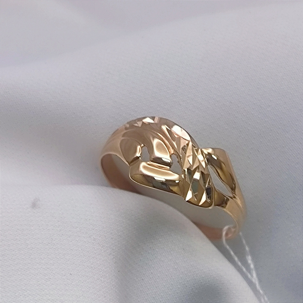 Золоте кільце 585 проби Ukr-gold.com - Зображення 3