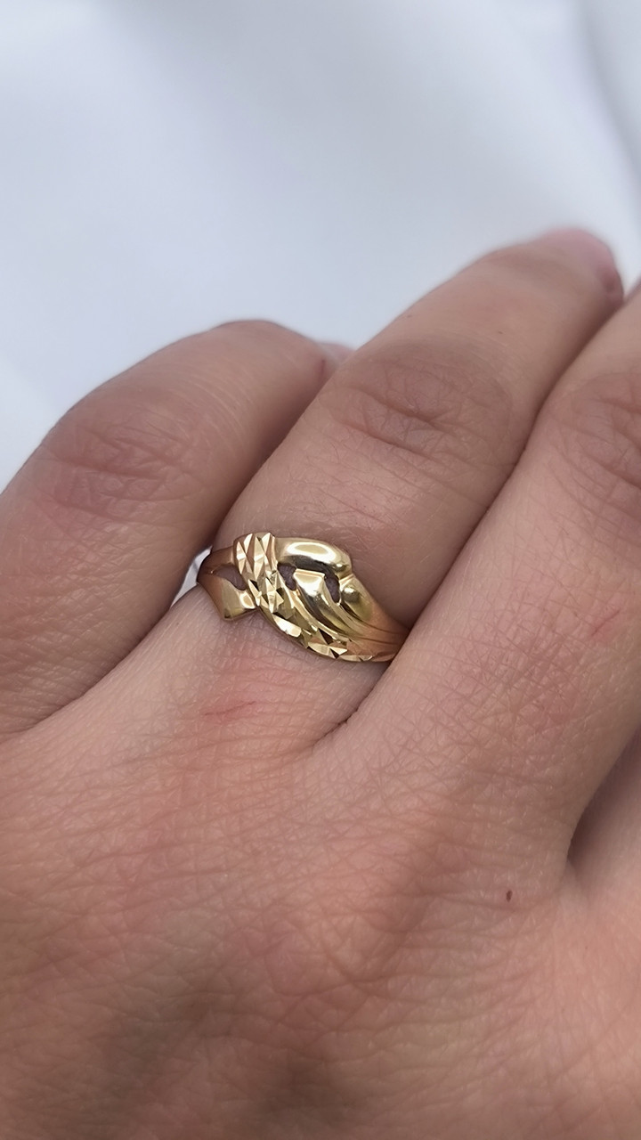 Золоте кільце 585 проби Ukr-gold.com - Зображення 2