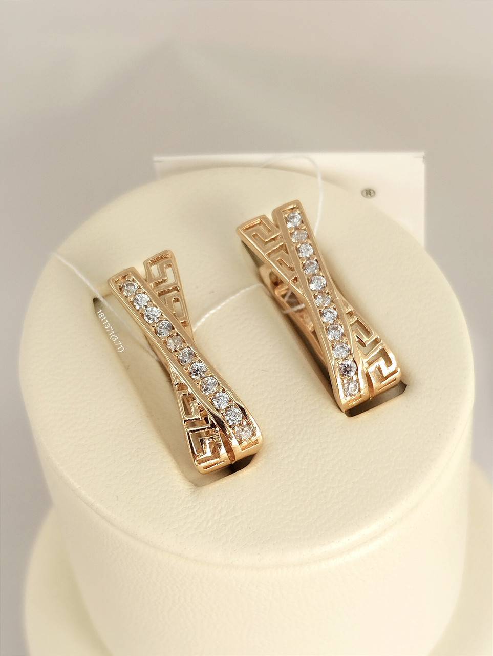 Золоті сережки Ukr-Gold