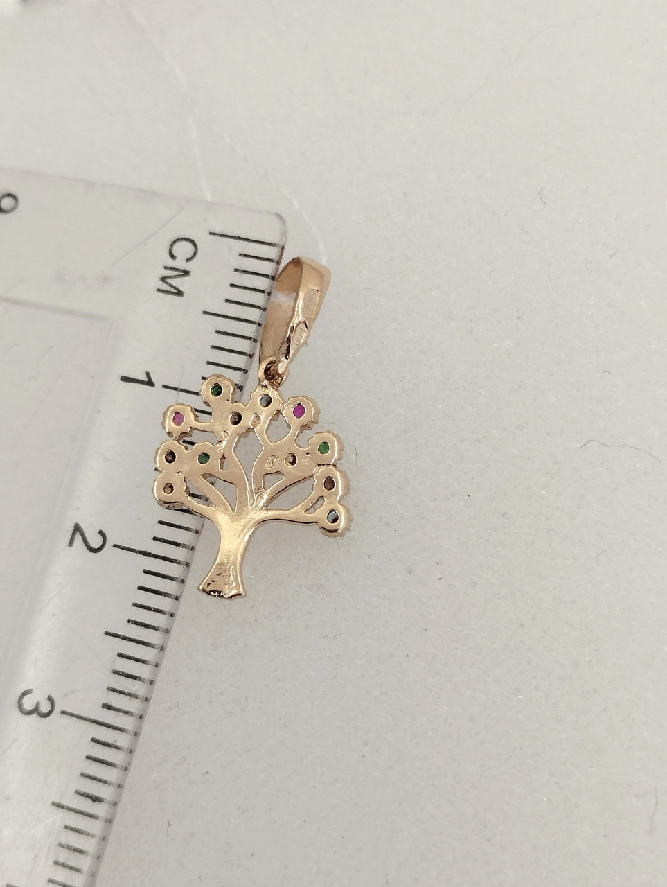 Золотий кулон дерево життя 125-Gold - Зображення 2