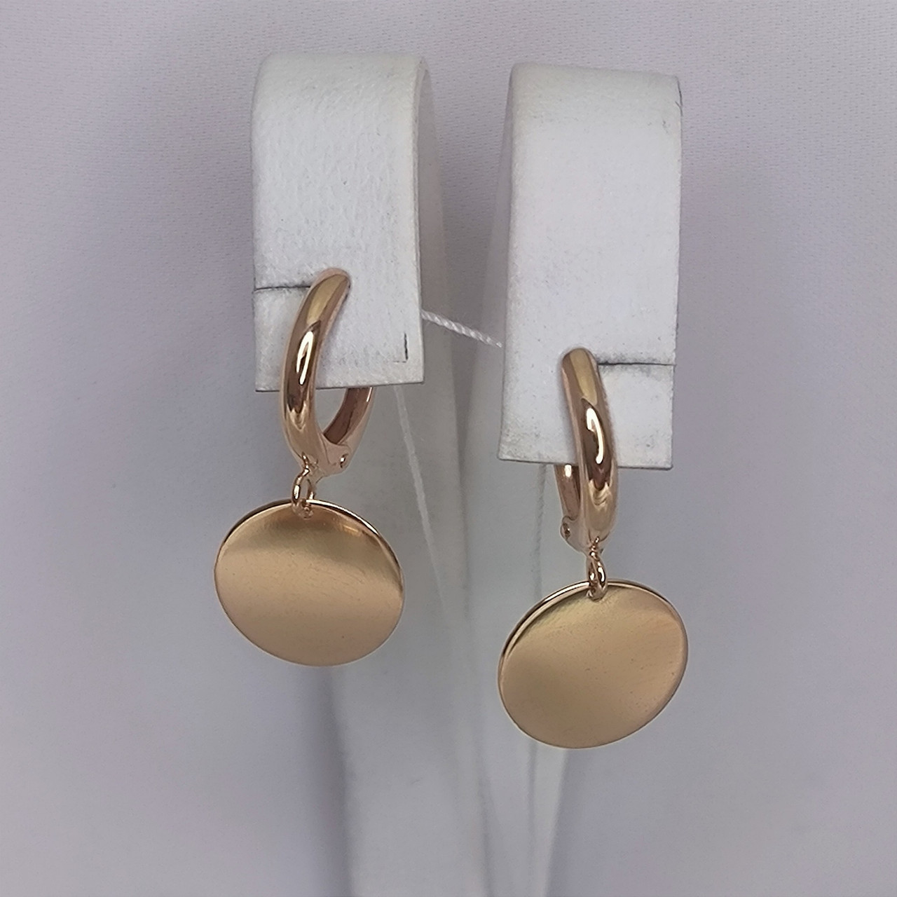 Золоті сережки монети Ukr-Gold