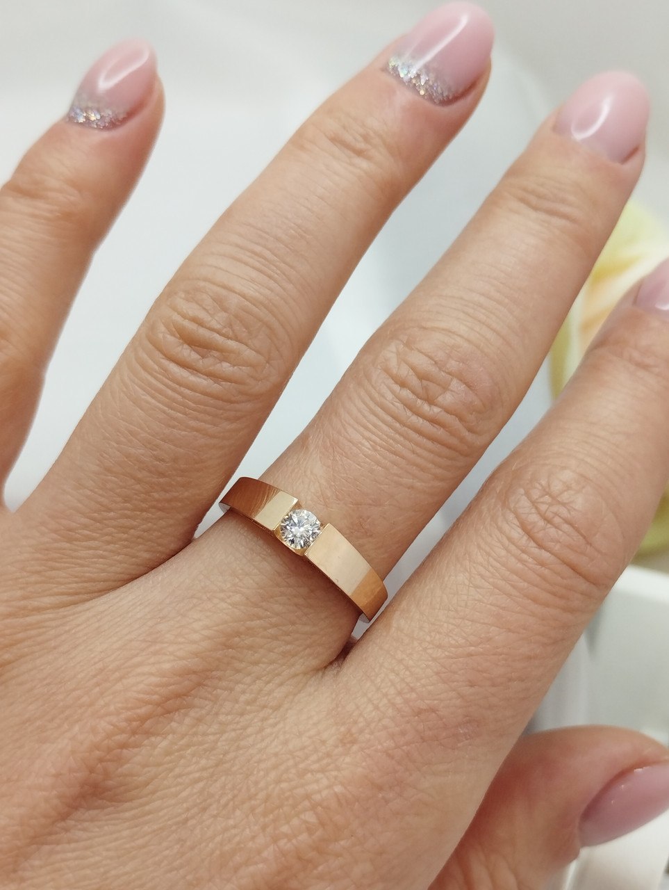 Золоте кільце Ukr-Gold - Зображення 2