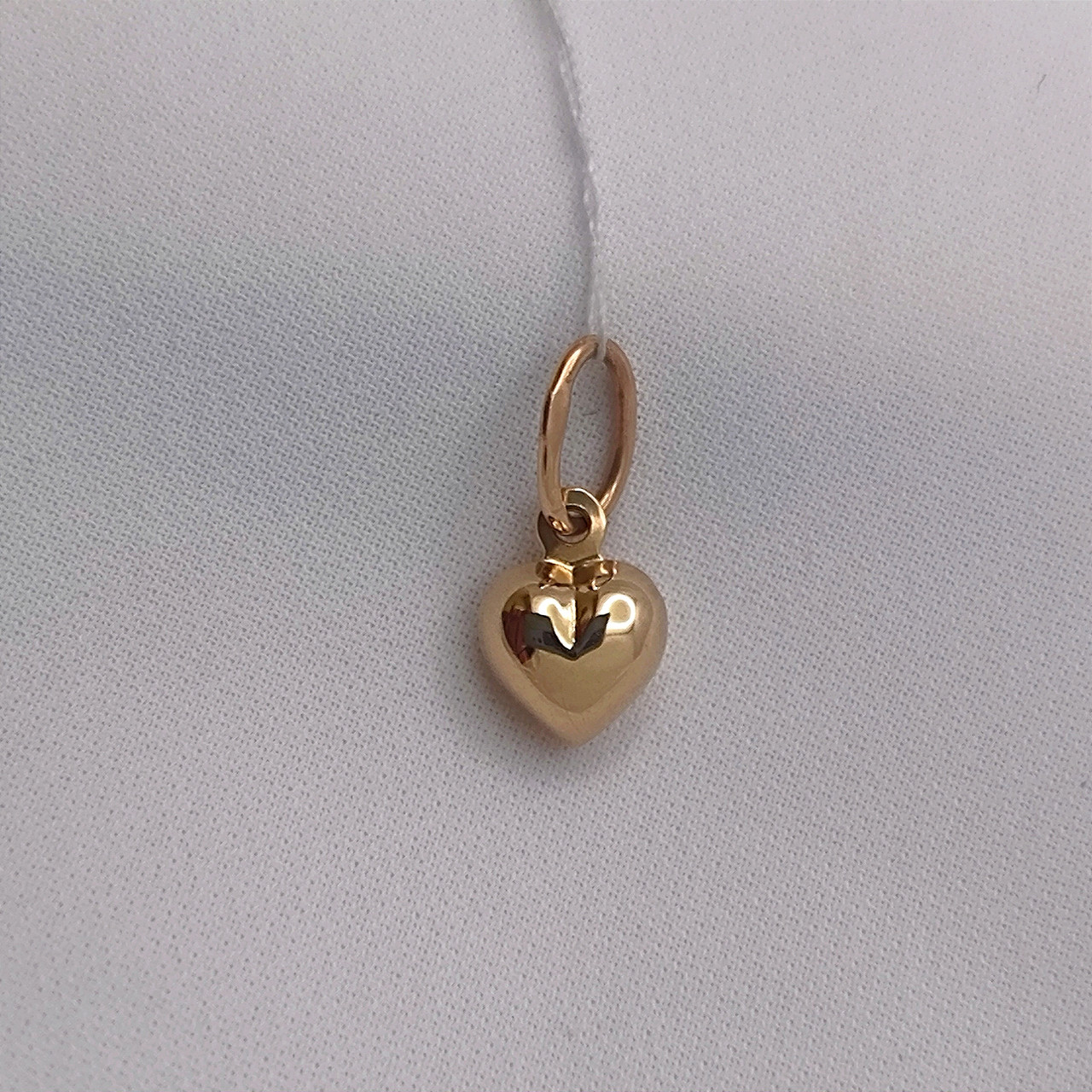 Золотий підвіс серце