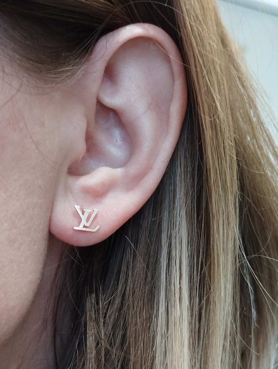 Золоті сережки гвоздики Ukr-Gold - Зображення 2