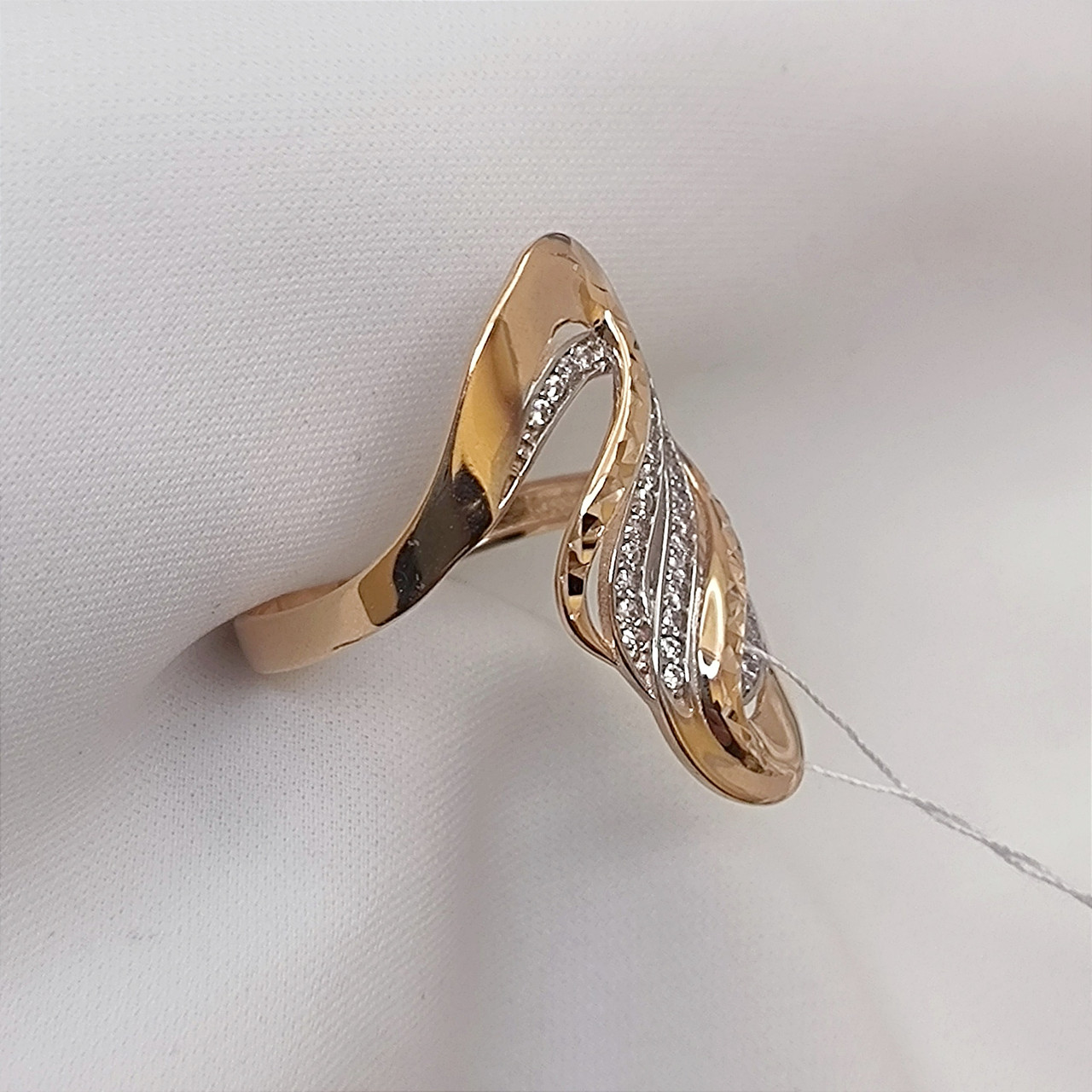 Золоте кільце 585 проби Ukr-gold.com - Зображення 3