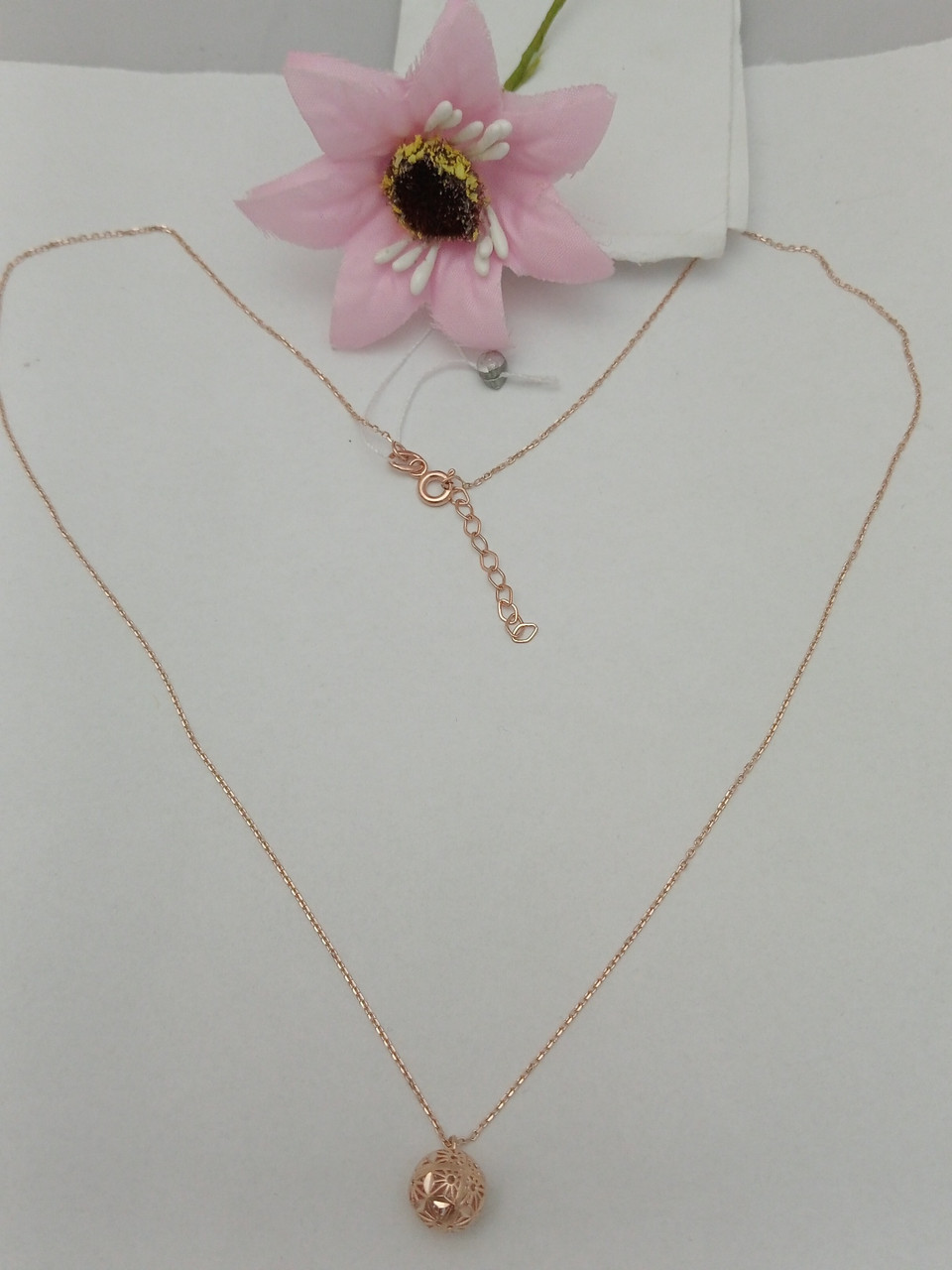 Золотое кольє шар ukr-Gold - Зображення 3