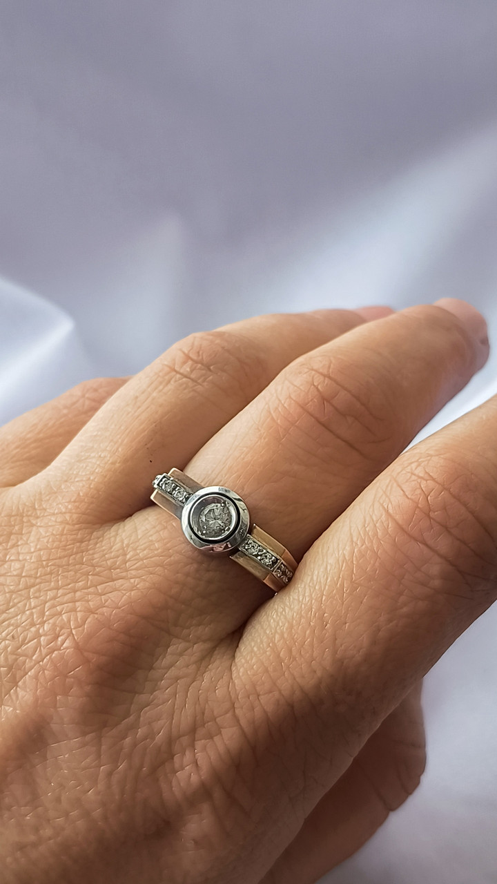 Чоловічий золотий персень 585 проби Ukr-gold.com - Зображення 2