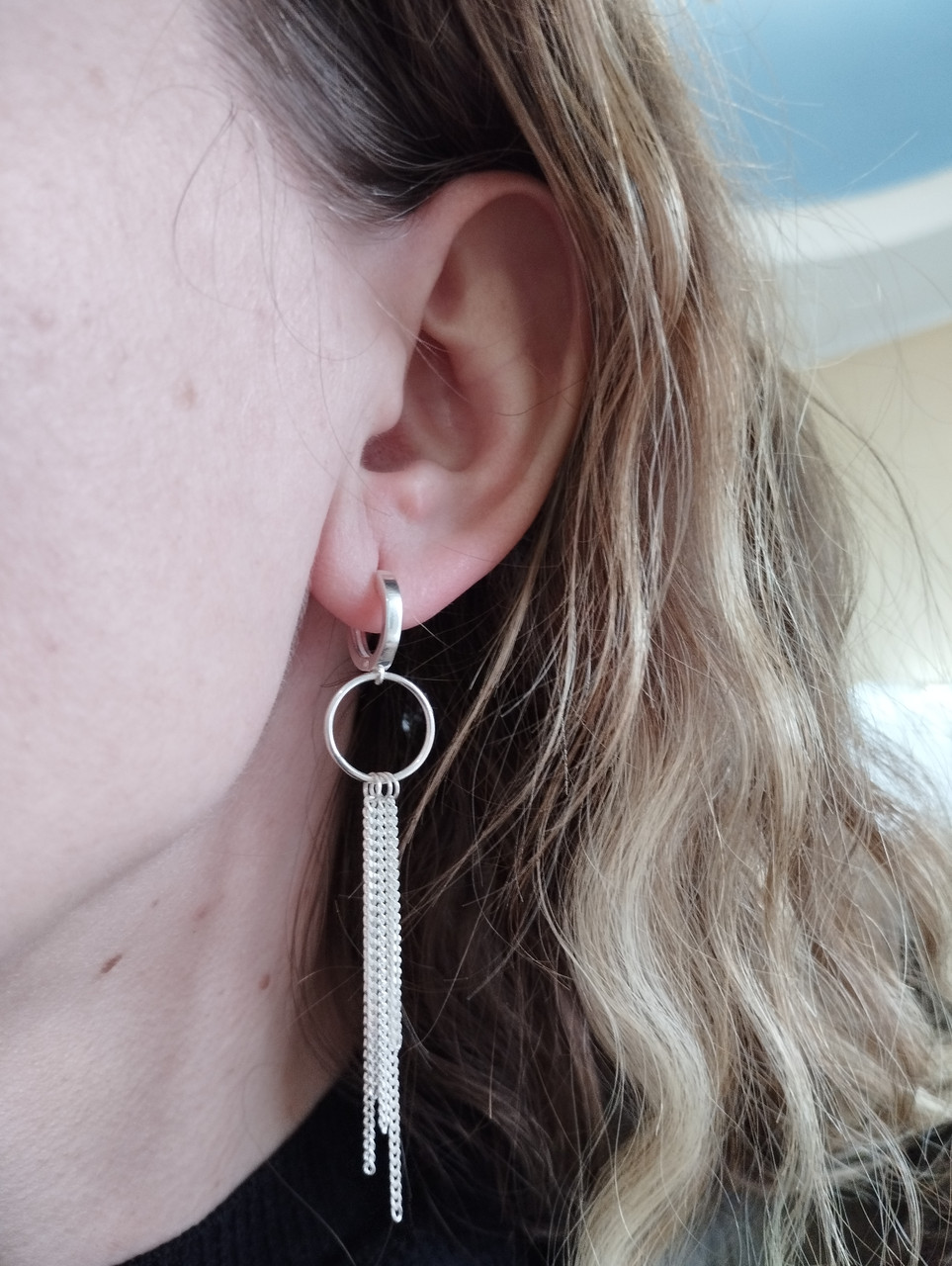 Срібне сережки Ukr-gold - Зображення 3