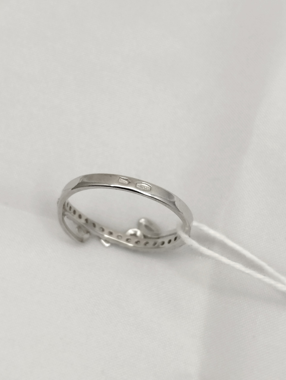 Срібне кільце love Ukr-gold - Зображення 3