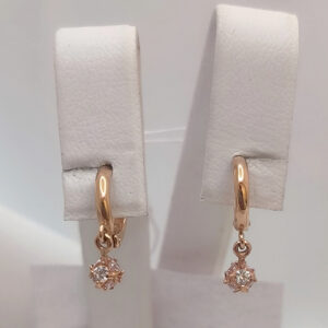 Золоті сережки 585 проби Ukr-gold.com