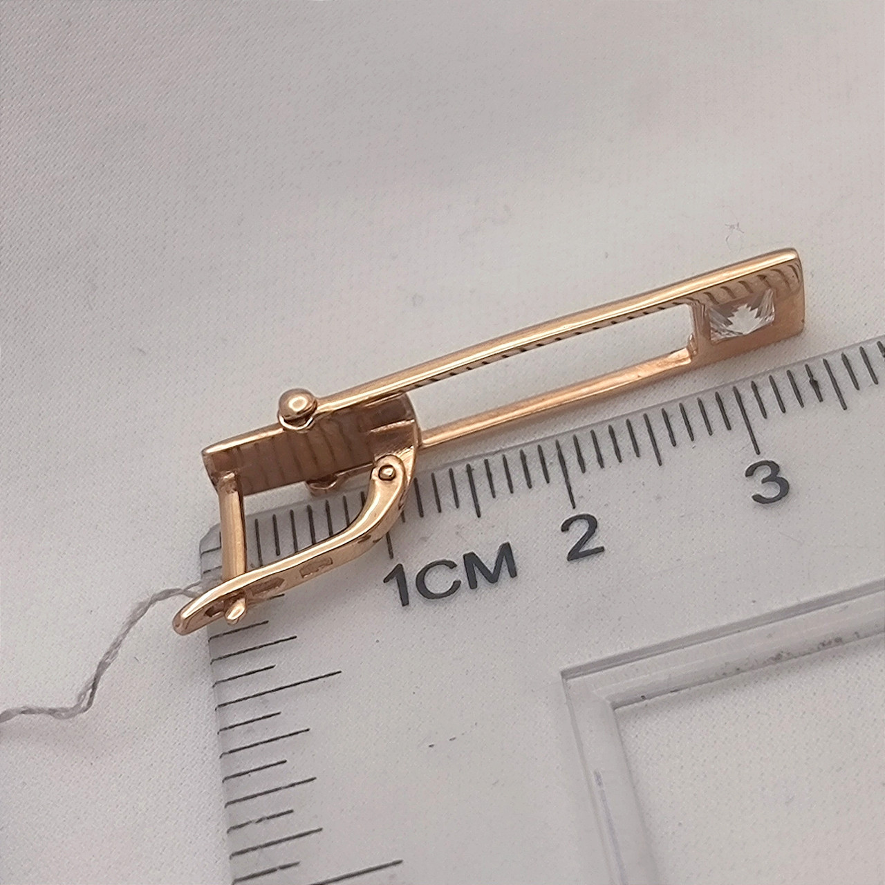 Золоті сережки 585 проби - Зображення 7