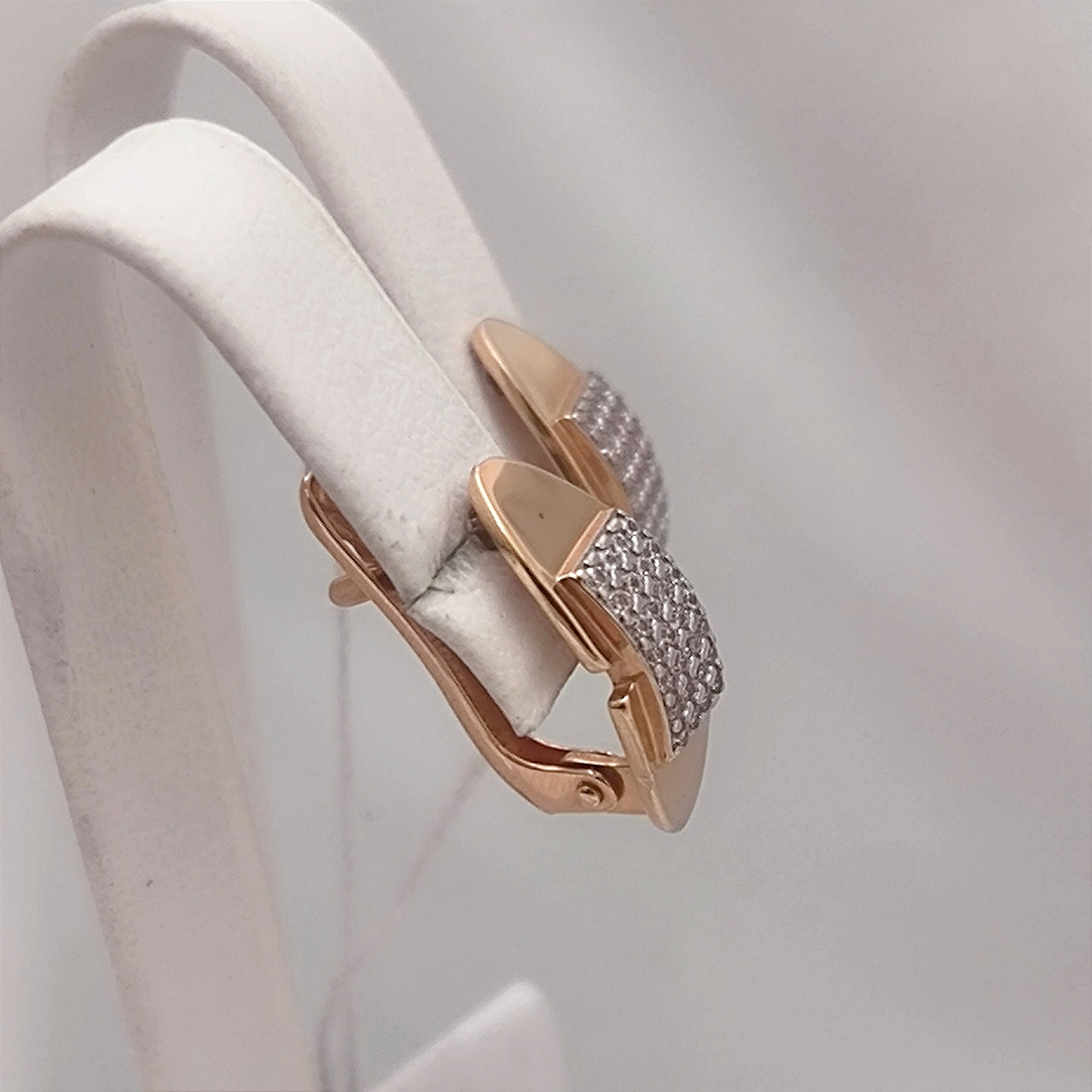 Золоті сережки 585 проби Ukr-gold.com - Зображення 2