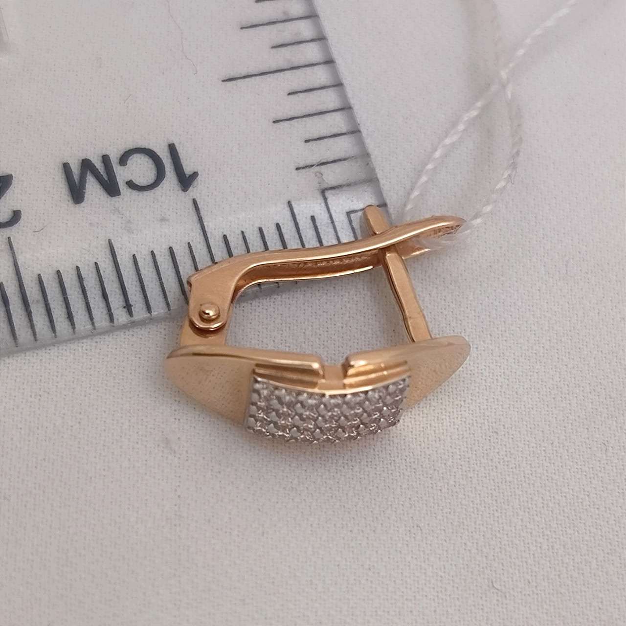 Золоті сережки 585 проби Ukr-gold.com - Зображення 3