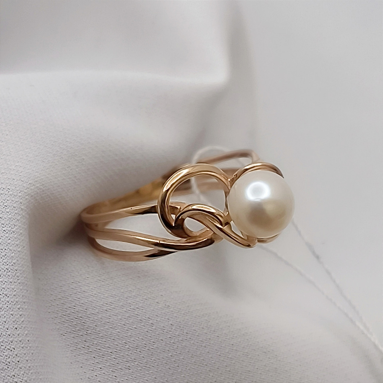 Золоте кільце 585 проби Ukr-gold.com - Зображення 4