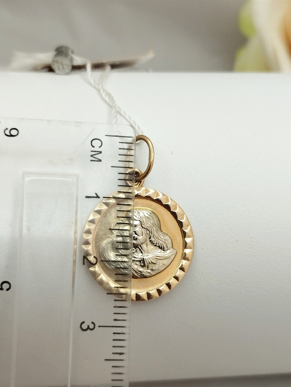 Золотий кулон знак зодіаку Водолей Ukr-gold - Зображення 2