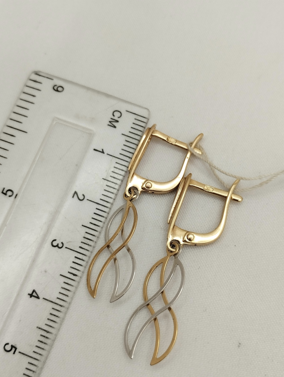 Золоті сережки Ukr-gold - Зображення 4