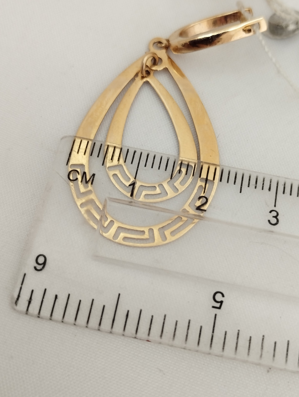 Золоті сережки Ukr-gold - Зображення 3