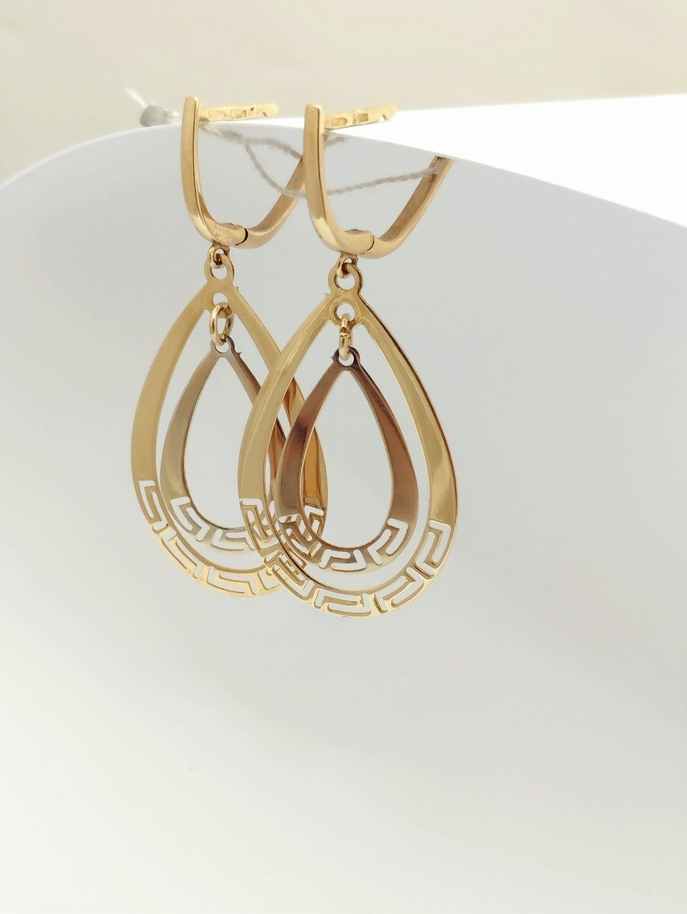 Золоті сережки Ukr-gold