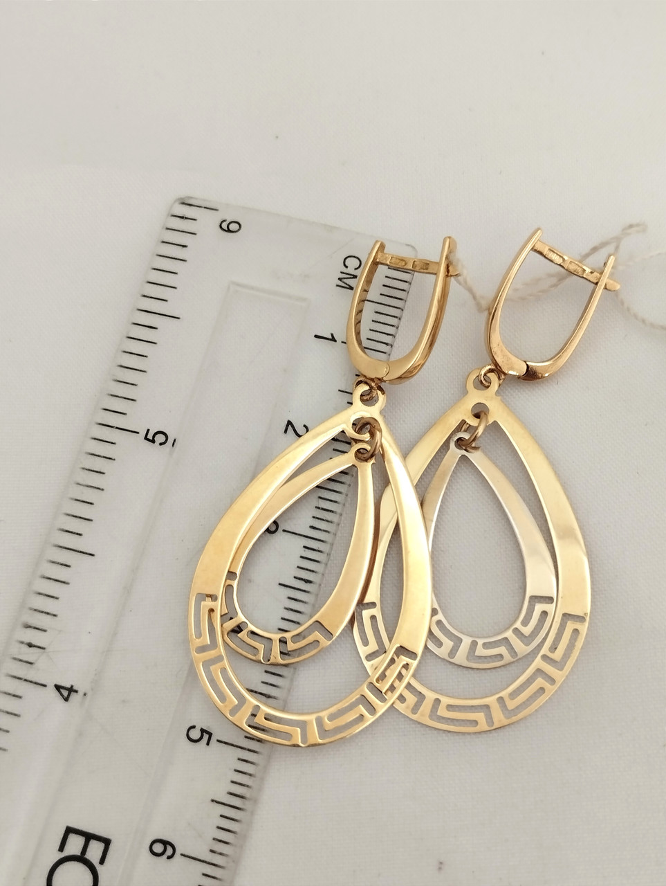 Золоті сережки Ukr-gold - Зображення 2