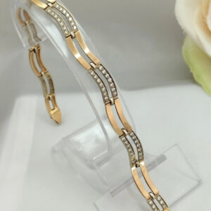 5366333431_zolotij-braslet-585.jpg Золотий браслет 585 проби з цирконієм