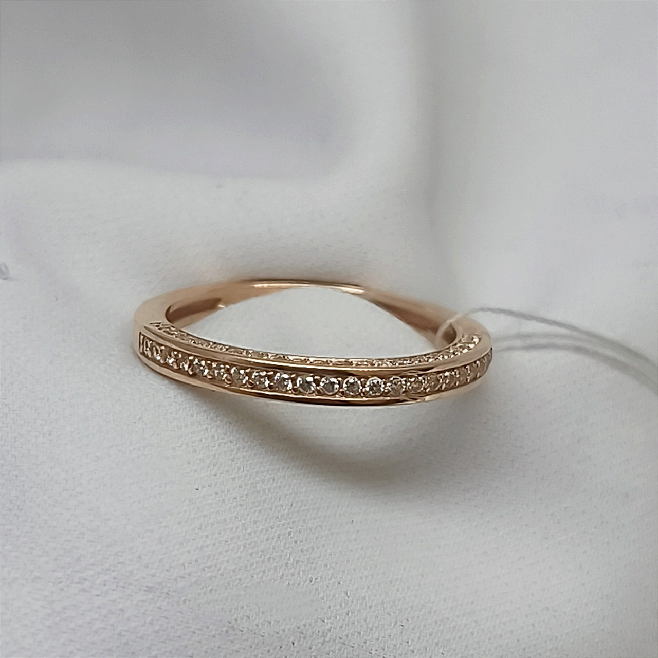 Золота каблучка 585 проби золоте кільце доріжку золоте кільце недорого