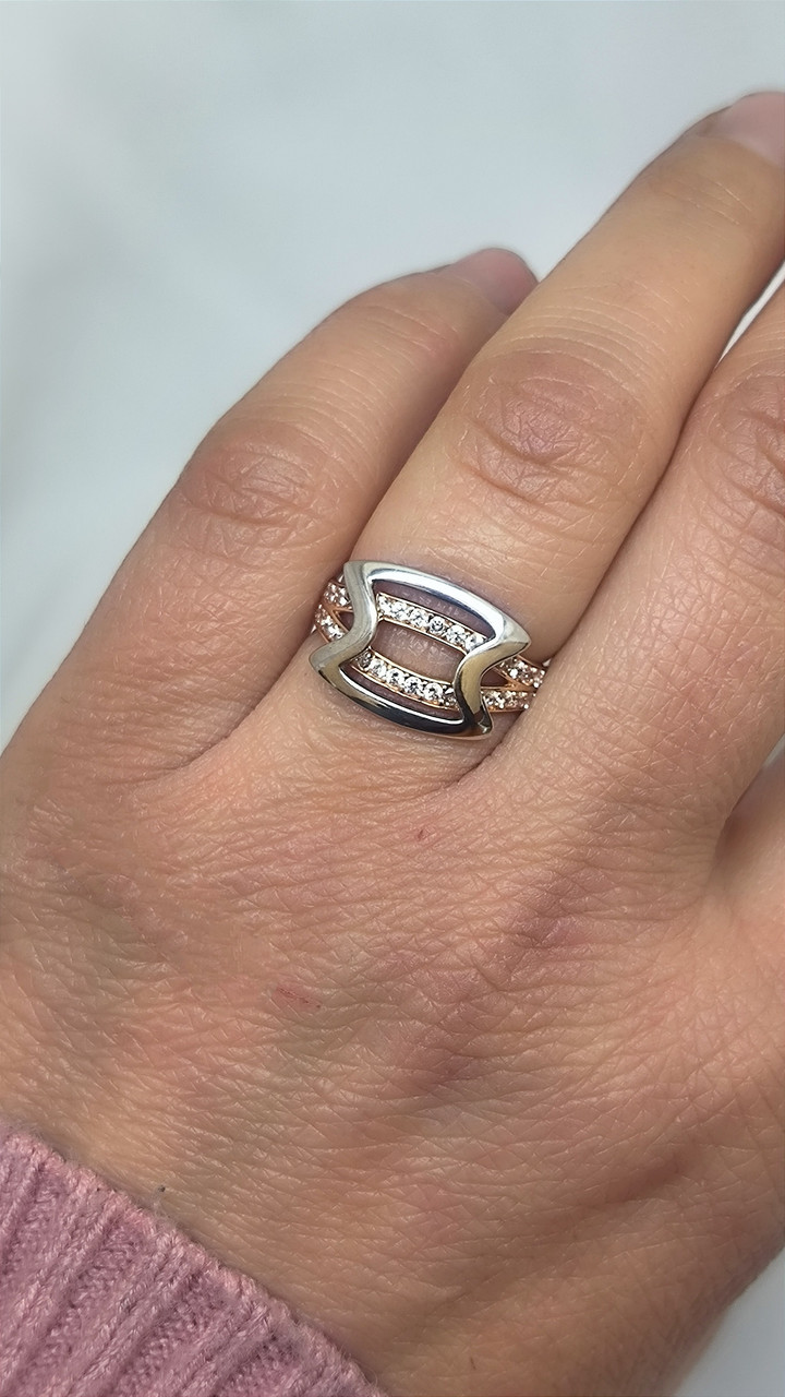 Золоте кільце 585 проби Ukr-gold.com - Зображення 4