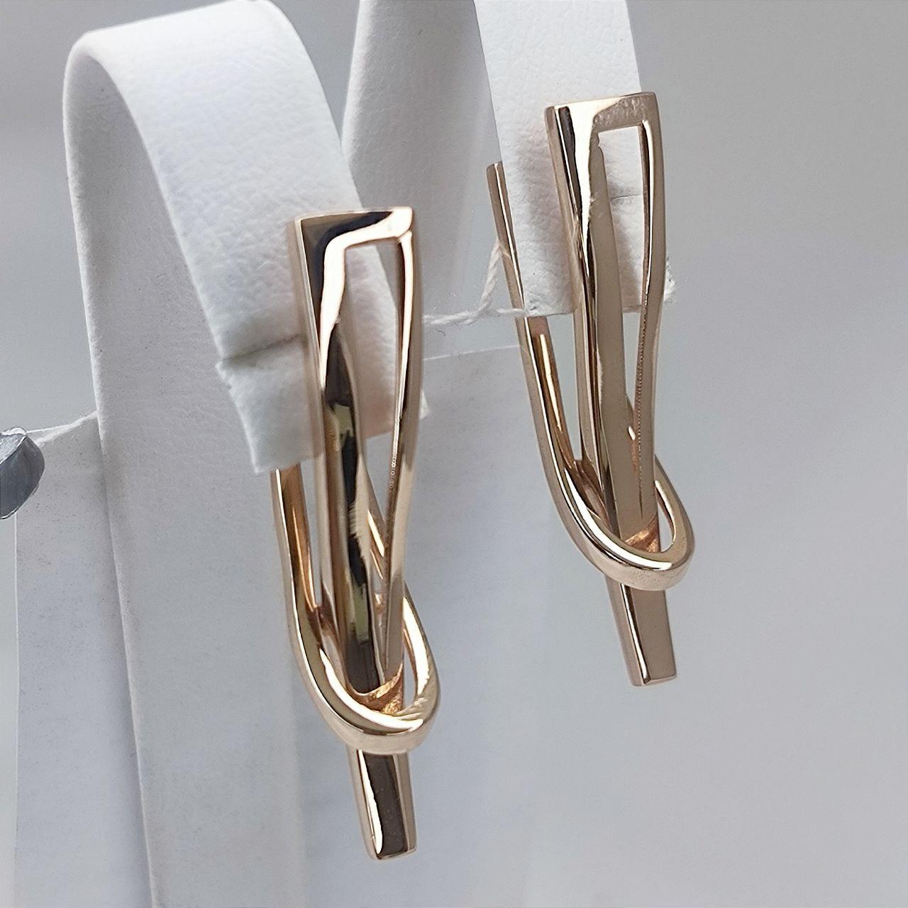 Золоті сережки 585 проби