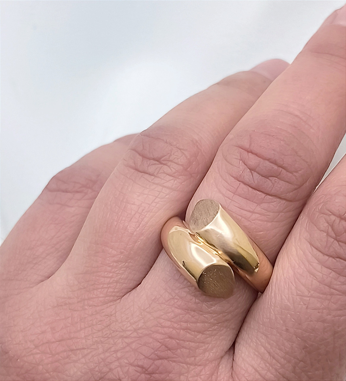 Золоте кільце 585 проби Ukr-gold.com - Зображення 3