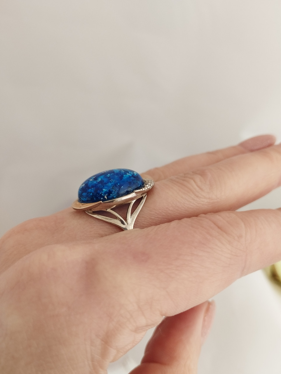 Срібне кільце Ukr-gold - Зображення 2