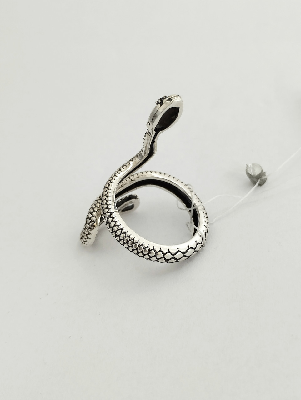 Срібне кільце змія Ukr-gold - Зображення 3